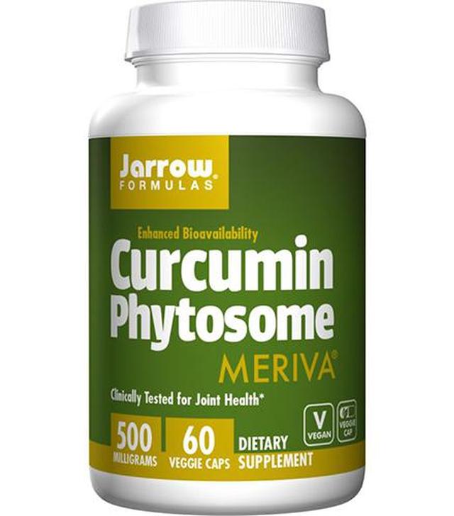 Jarrow Formulas Curcumin Phytosome 500 mg - 60 kaps. - cena, opinie, składniki - ważny do 2024-07-31