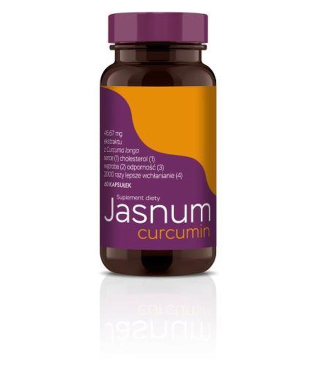 Jasnum Curcumin, 60 kapsułek