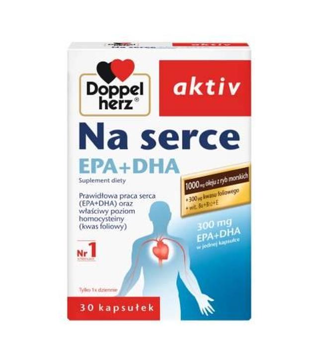 Doppelherz Aktiv Na serce EPA+DHA, 30 kapsułek