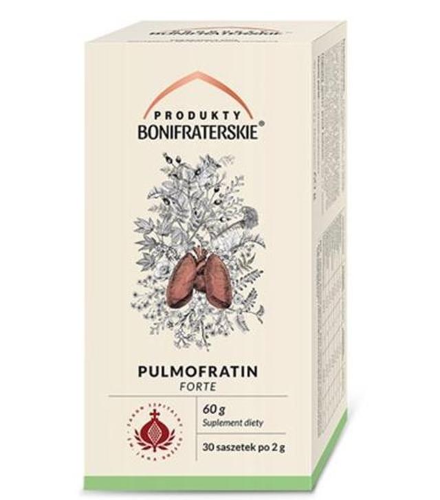 Produkty Bonifraterskie Pulmofratin Forte - 60 g Herbatka na drogi oddechowe - cena, opinie, wskazania