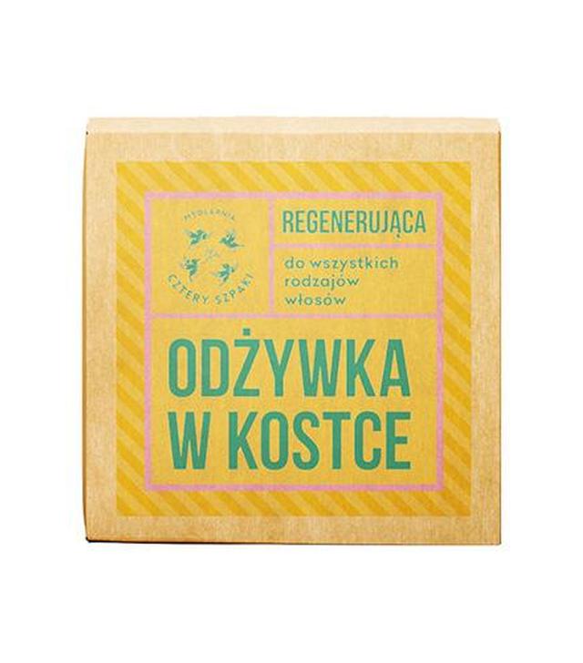 Mydlarnia Cztery Szpaki Regenerująca odżywka w kostce Eukaliptus Cytrynowy, 55 g