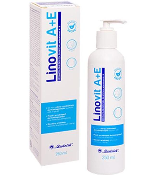 LINOVIT A+E Dermatologiczny żel do mycia z witaminami A i E - 250 ml