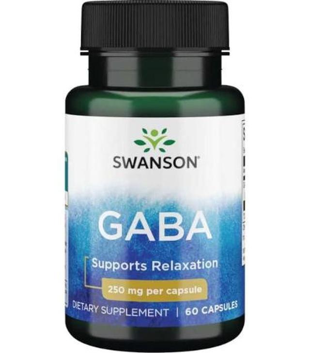 SWANSON GABA 250 mg - 60 kaps.