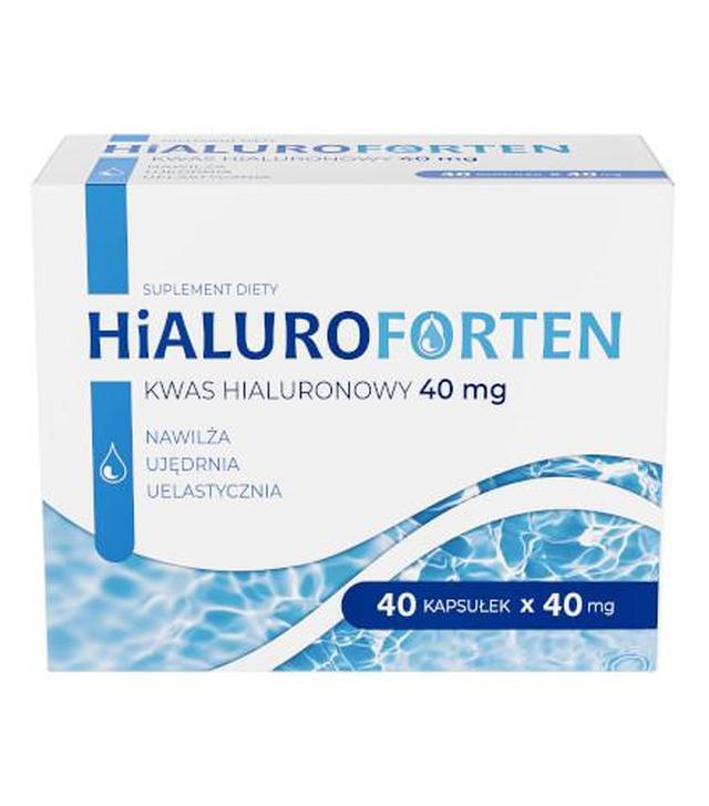 Nature Pharm, Hialuroforten, 40 kapsułek