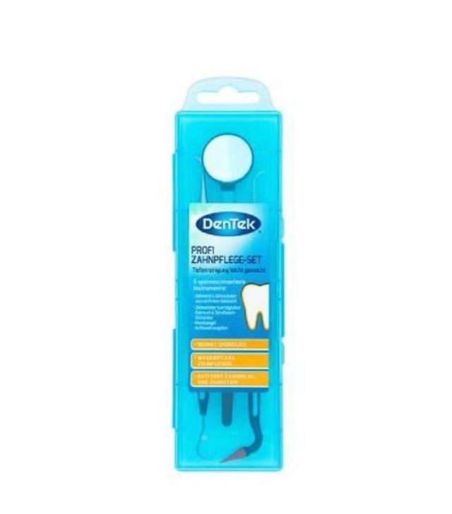Dentek,  Oral Care Kit, profesjonalny zestaw dentystyczny 5w1 do higieny zębów i jamy ustnej w domu, 1 sztuka