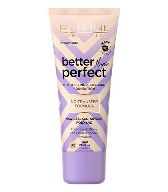 Eveline Better Than Perfect Podkład nawilżająco-kryjący 02 light vanilla, 30 ml, cena, opinie, stosowanie