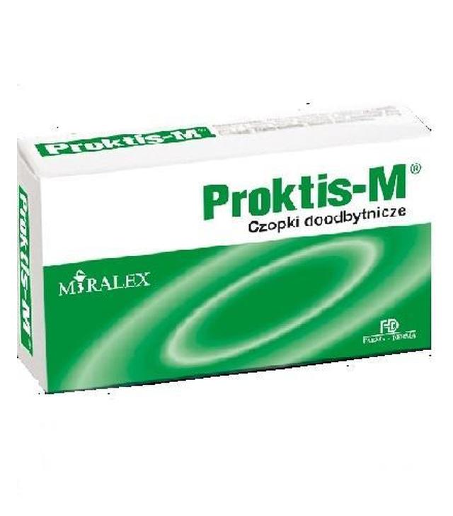 PROKTIS-M Czopki doodbytnicze, 10 sztuk