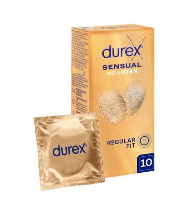 Durex Sensual No Latex, 10 sztuk