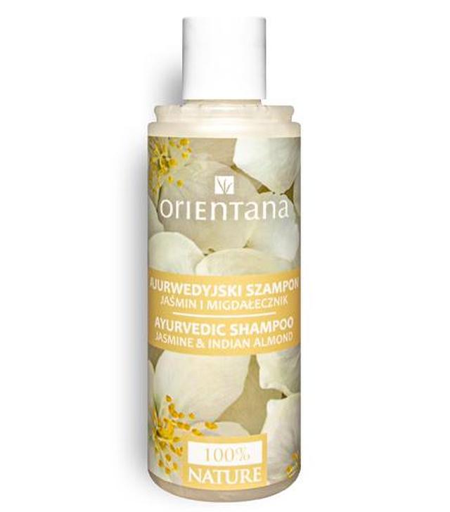 Orientana Ajurwedyjski szampon do włosów jaśmin i migdałecznik - 210 ml - cena, opinie, właściwości  - ważny do 2024-08-31