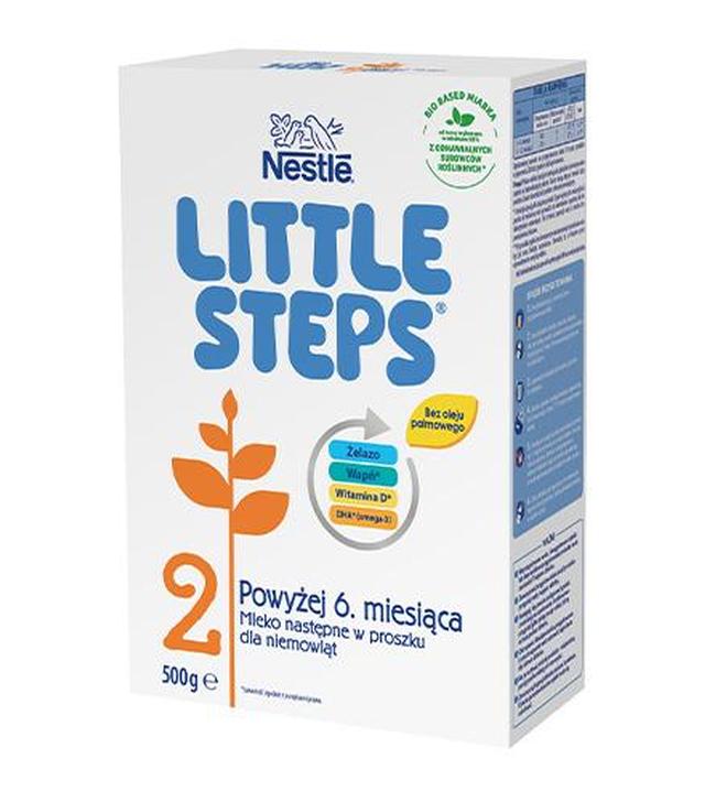 Nestle Little Steps 2 Mleko następne w proszku dla niemowląt powyżej 6. miesiąca, 500 g