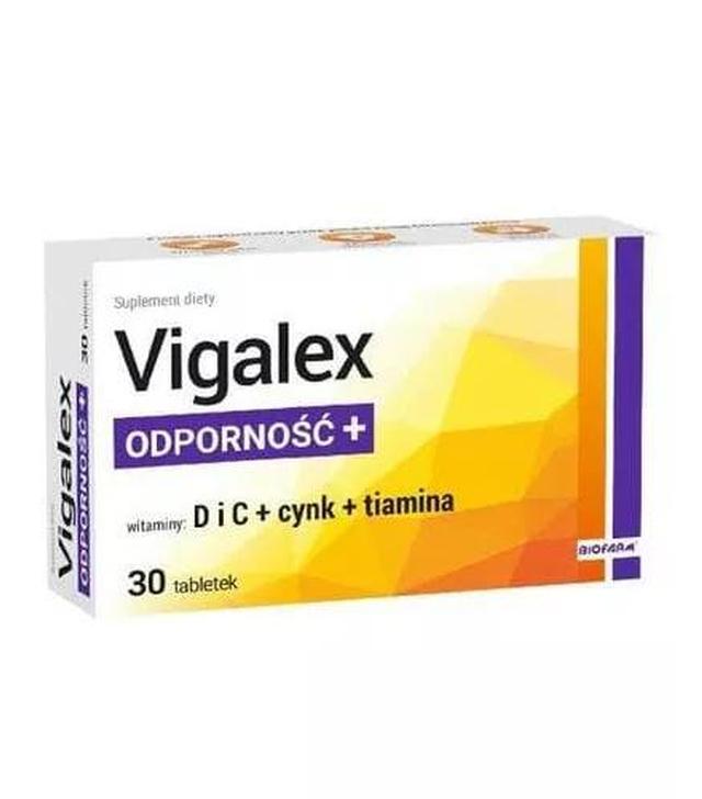 Vigalex Odporność +, 30 tabletek