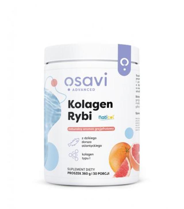 Osavi Kolagen Rybi naturalny aromat grejpfrutowy, 360 g