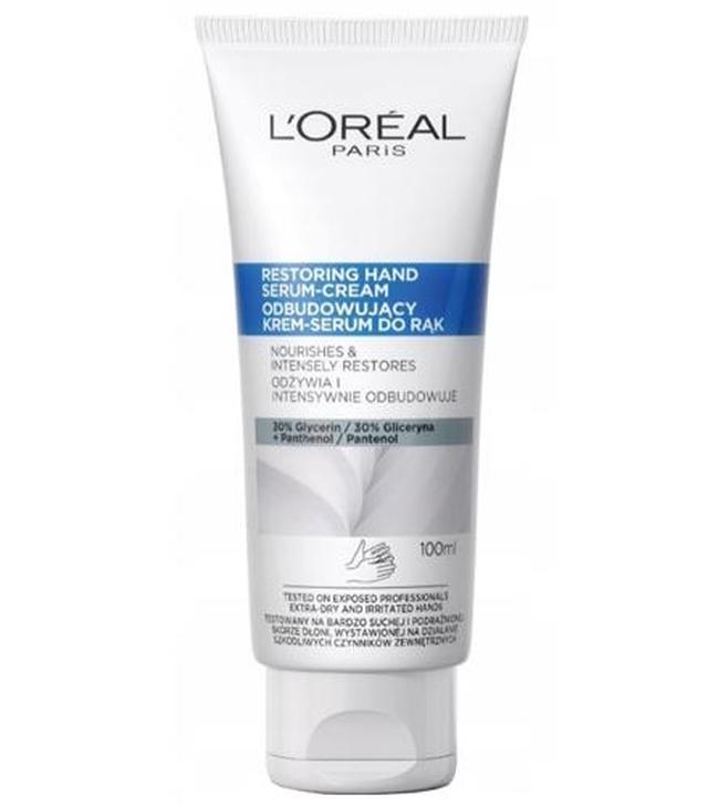 L'Oréal Odbudowujący krem - serum do rąk - 100 ml - cena, opinie, wskazania