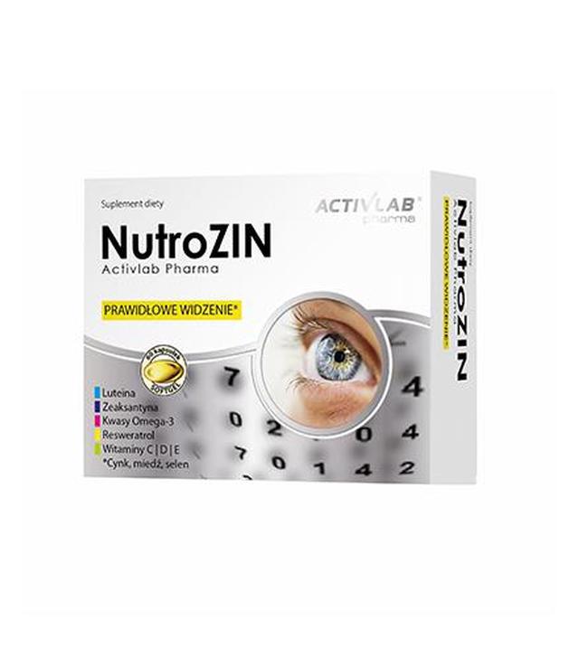 Activlab Pharma NutroZin -  60 kaps. - cena, opinie, wskazania