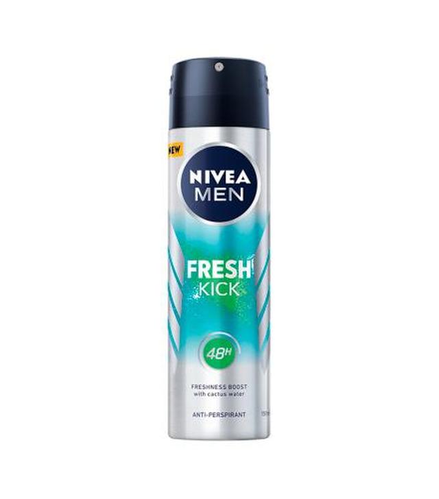 Nivea Men Fresh Kick Antyperspirant - 150 ml - cena, opinie, właściwości