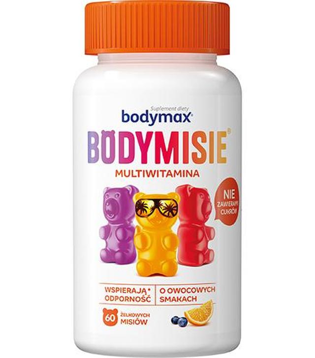 Bodymax Bodymisie żelki o smaku owocowym - 60 szt. Na odporność - cena, opinie, właściwości