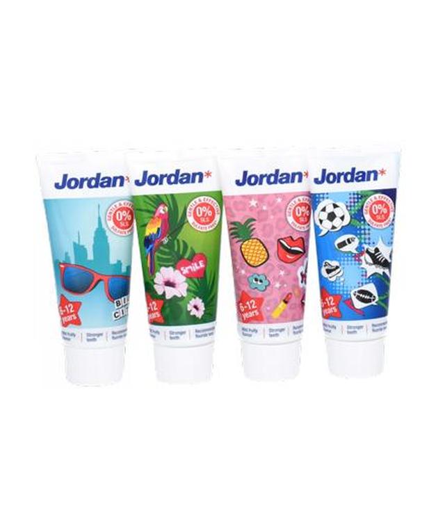 Jordan Junior Pasta do zębów dla dzieci 6-12 lat - 50 ml Pasta z fluorem - cena, opinie, właściwości