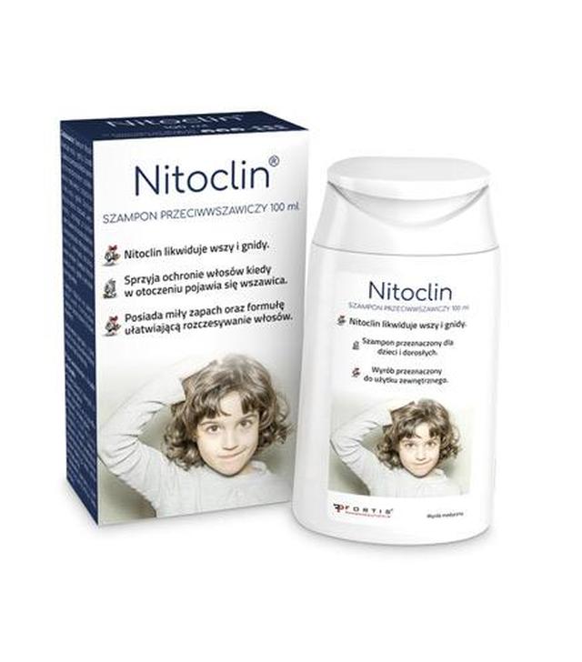 Nitoclin szampon przeciwwszawicy - 100 ml - cena, opinie, właściwości