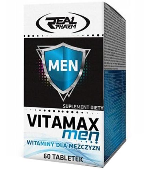 Real Pharm Vitamax Men witaminy dla mężczyzn - 60 tabl. - cena, opinie, wskazania