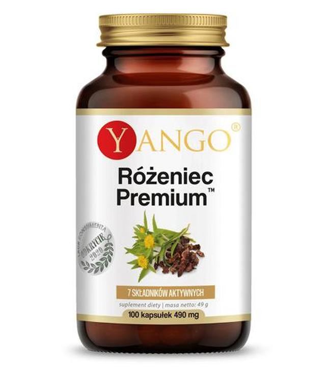 Yango Różeniec Premium 490 mg - 100 kaps. - cena, opinie, wskazanie