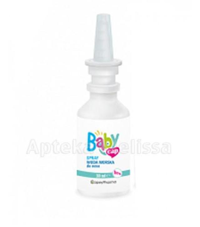 BABYCAP SPRAY Woda morska do nosa 1m+ - 30 ml - cena, opinie, właściwości - 1022863 - uszkodzone opakowanie