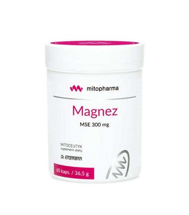 Mitopharma Magnez MSE 300 mg - 60 kaps.- cena, opinie, dawkowanie