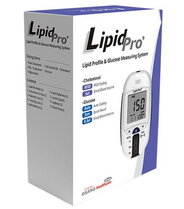 LipidPro Aparat do pomiaru profilu lipidowego - 1 szt. - cena, opinie, właściwości