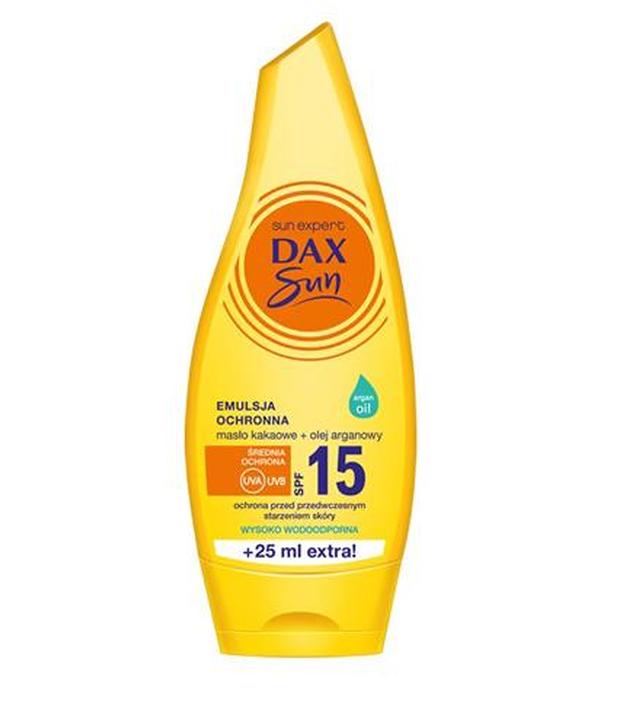Dax Sun Emulsja ochronna SPF 15 - 175 ml - cena, opinie, właściwości