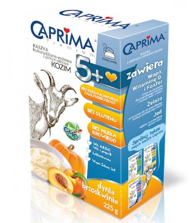 CAPRIMA PREMIUM Kaszka kukurydziano-ryżowa z pełnym mlekiem kozim 5+, 225 g