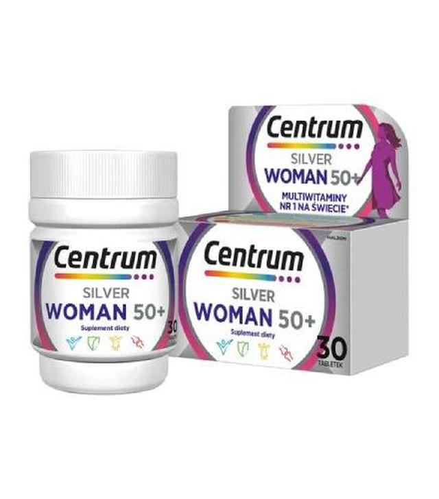 Centrum WOMAN 50+ 30 tabletek - ważny do 2025-10-31