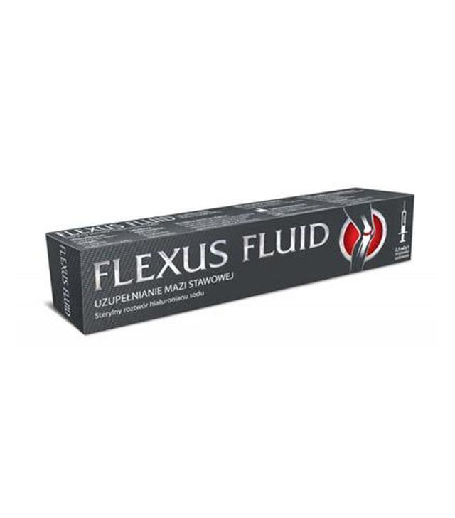 FLEXUS FLUID  Sterylny roztwór hialuronianu sodu - 25 mg (ampułkostrzykawka 2,5 ml)