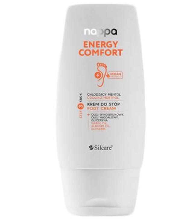 Nappa Energy Comfort Krem do stóp chłodzący menthol, 100 ml - cena, opinie, właściwości