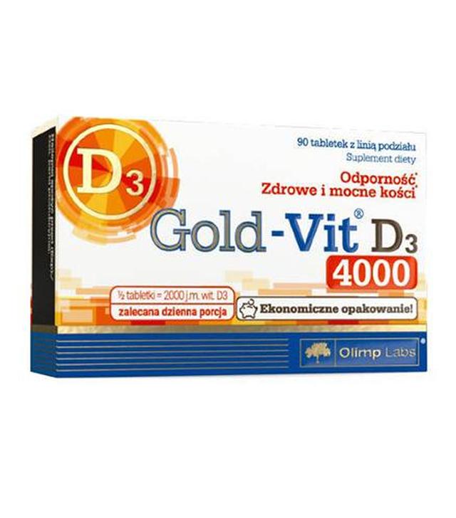 Olimp Gold-Vit D3 4000 - 90 tabl. - cena, opinie, dawkowanie
