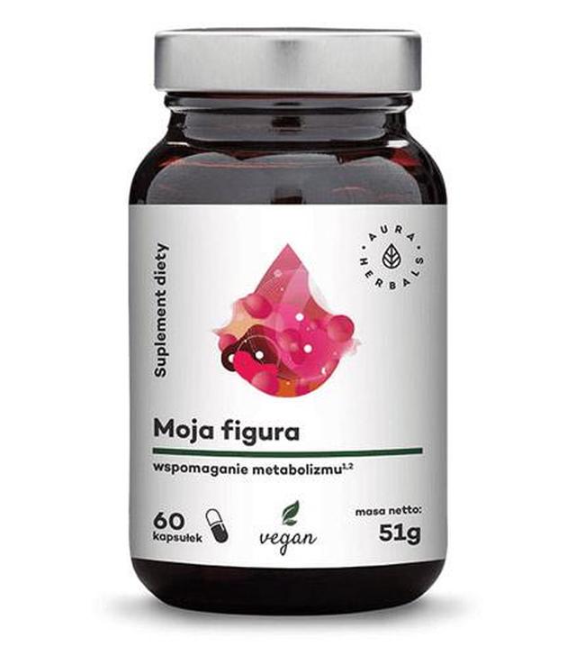 Aura Herbals Moja figura Wspomaganie metabolizmu - 60 kaps. - cena, opinie, właściwości