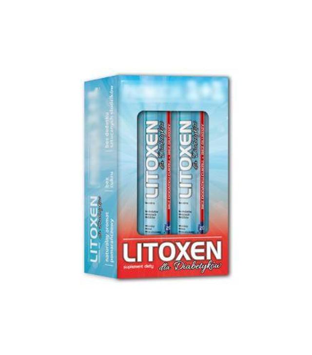 Litoxen dla Diabetyków 20 tabletek musujących + 20 tabletek musujących