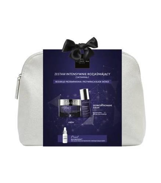 Esthederm Intensive Vitamine C Zestaw Xmass 2024 Gel Cream 50 ml + Double Concentrate 10 ml + Age Proteom Serum 5 ml