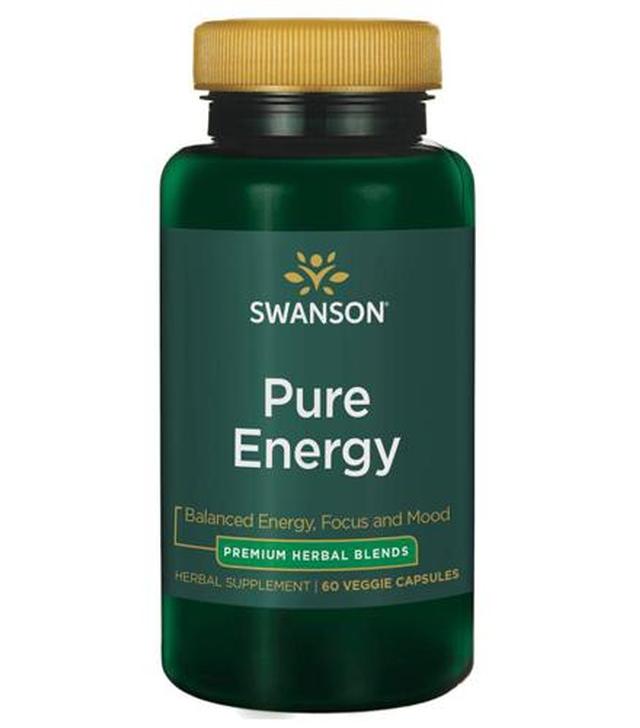 SWANSON Pure Energy - 60 kaps.