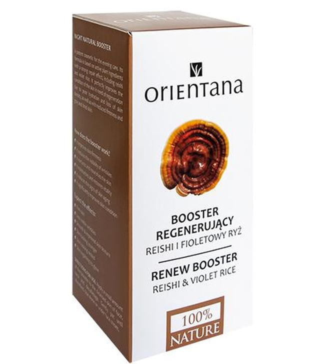 Orientana Booster regenerujący Reishi i fioletowy ryż - 30 ml - cena, opinie, właściwości