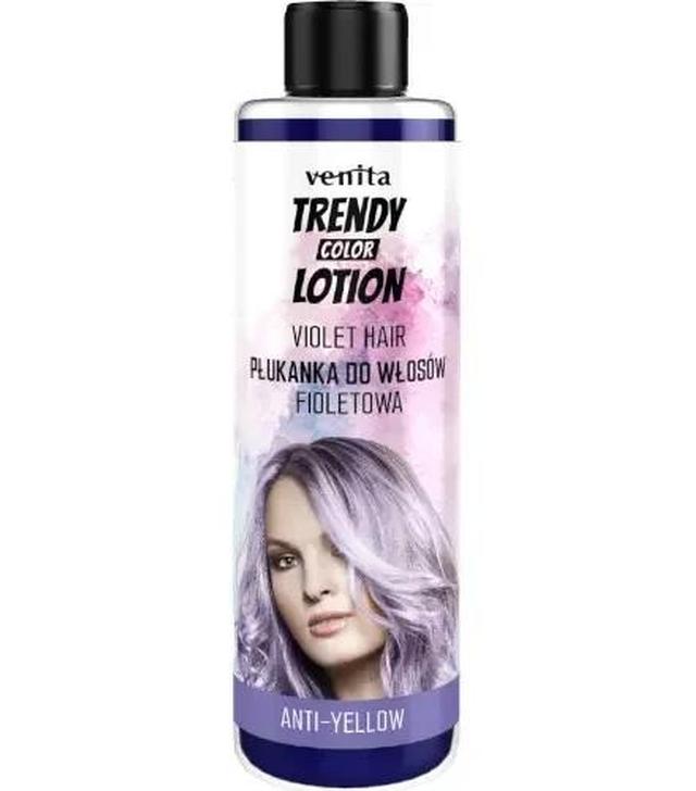 Venita Trendy płukanka do włosów fioletowa, 200 ml