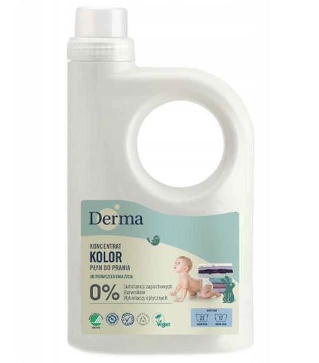 Derma koncentrat kolor płyn do prania, 945 ml, cena, opinie, wskazania