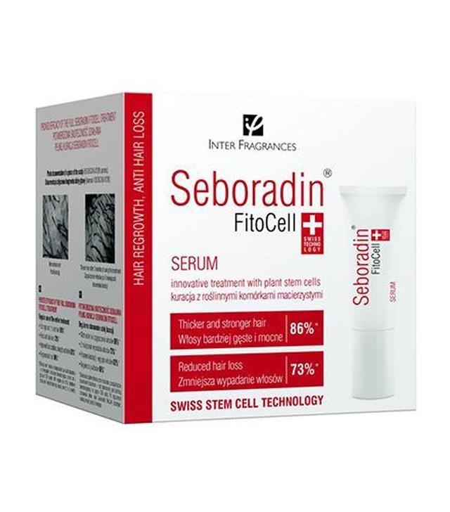 Seboradin FitoCell Serum - 7 x 6 g - cena, opinie, właściwości