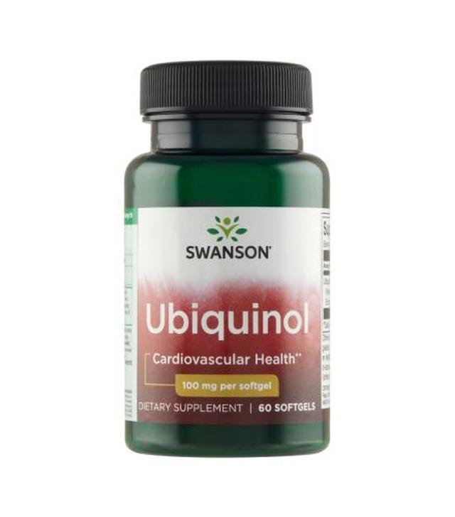Swanson Ubiquinol 100 mg, 60 kapsułek