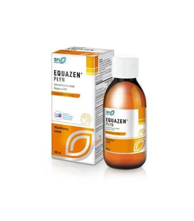 Equazen (EYE Q) Płyn o smaku waniliowym, 200 ml