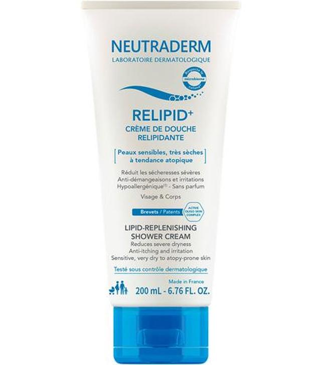 Neutraderm RELIPID+ Krem do mycia twarzy i ciała, 200 ml