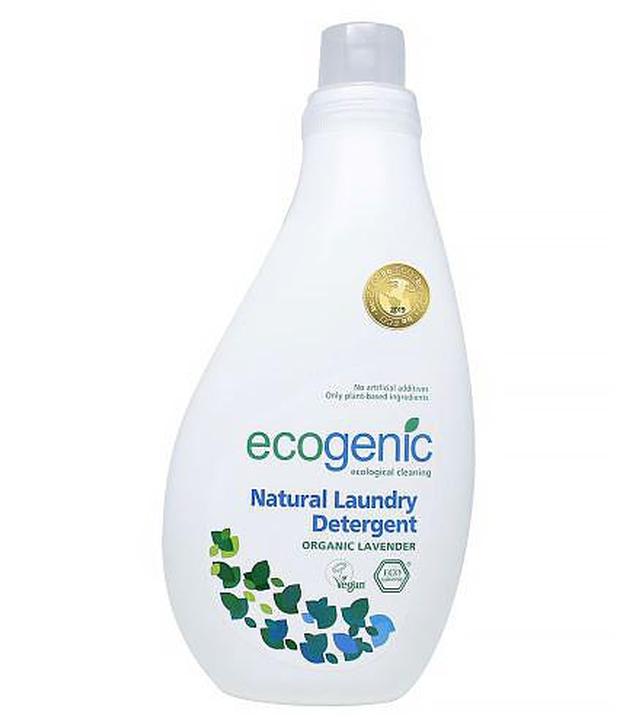 Ecogenic, Ekologiczny Płyn do prania ubrań i tkanin, Lawenda, 1000 ml
