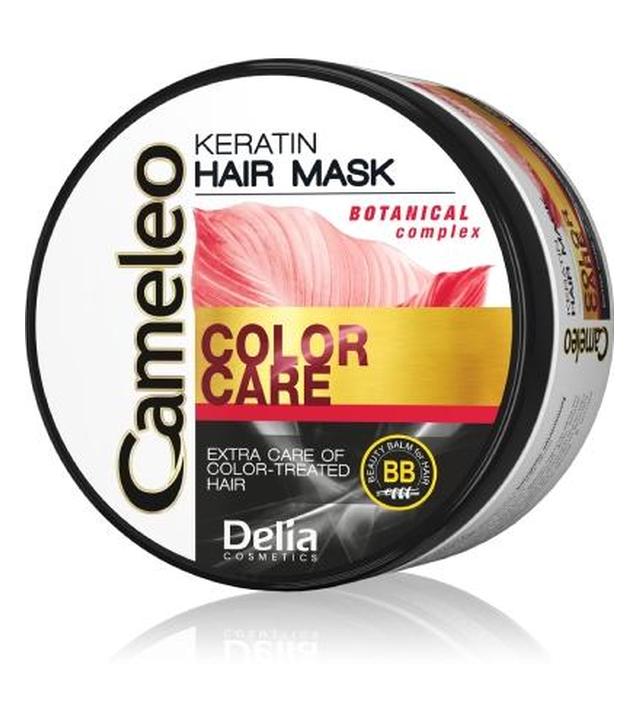 DELIA COSMETICS CAMELEO Maska keratynowa do włosów farbowanych, 200 ml