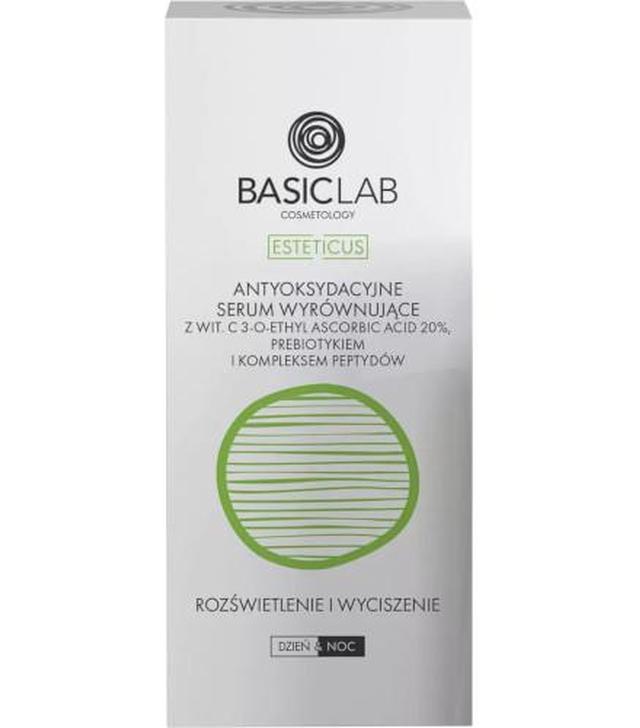 Basiclab Antyoksydacyjne serum wyrównujące z witaminą C 20% Rozświetlenie i Wyciszenie, 30 ml