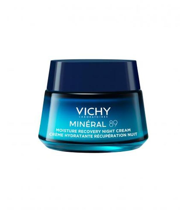 Vichy Mineral 89, nawilżająco-regenerujący krem na noc z melatoniną, 50 ml