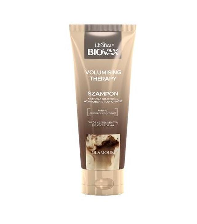 L'biotica Biovax Glamour Voluminising Therapy Szampon do włosów, 200 ml