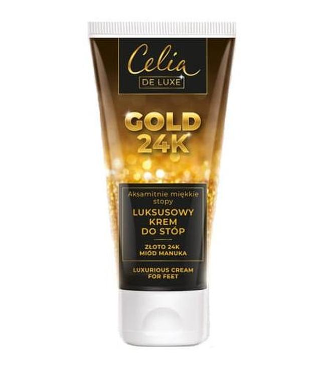 Celia Gold 24K Luksusowy krem do stóp - 80 ml - cena, opinie, właściwości